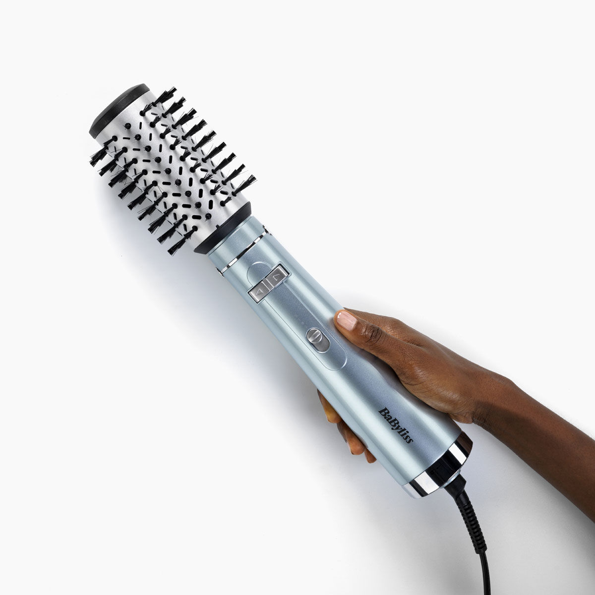 Hydro-Fusion Air Styler in hand